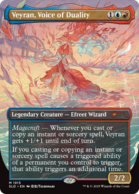 Veyran, Voice of Duality (SLD-1915) - Secret Lair Drop (Borderless) Foil