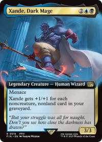 Xande, Dark Mage (Extended Art) (FIN-516) - FINAL FANTASY Foil