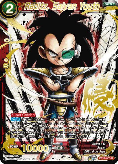 Raditz, Saiyan Youth (Alternate Art) (BT11-005) [Special Anniversary Set 2021] - POKÉ JEUX