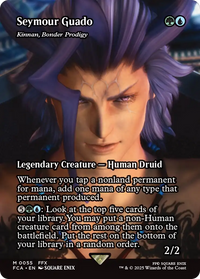Kinnan, Bonder Prodigy (FCA-055) - FINAL FANTASY: Through the Ages / Seymour Guado (Borderless) Foil