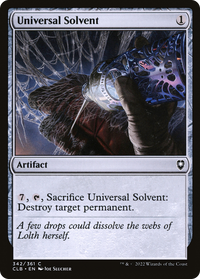 Universal Solvent [Commander Legends: Battle for Baldur's Gate]