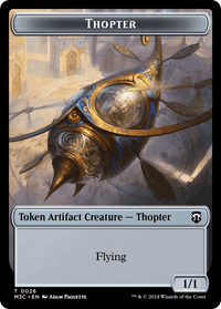 Thopter // Copy Double-Sided Token [Modern Horizons 3 Commander Tokens] - POKÉ JEUX