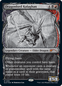 Dragonlord Kolaghan (Halo Foil) [Série Secret Lair Drop] 