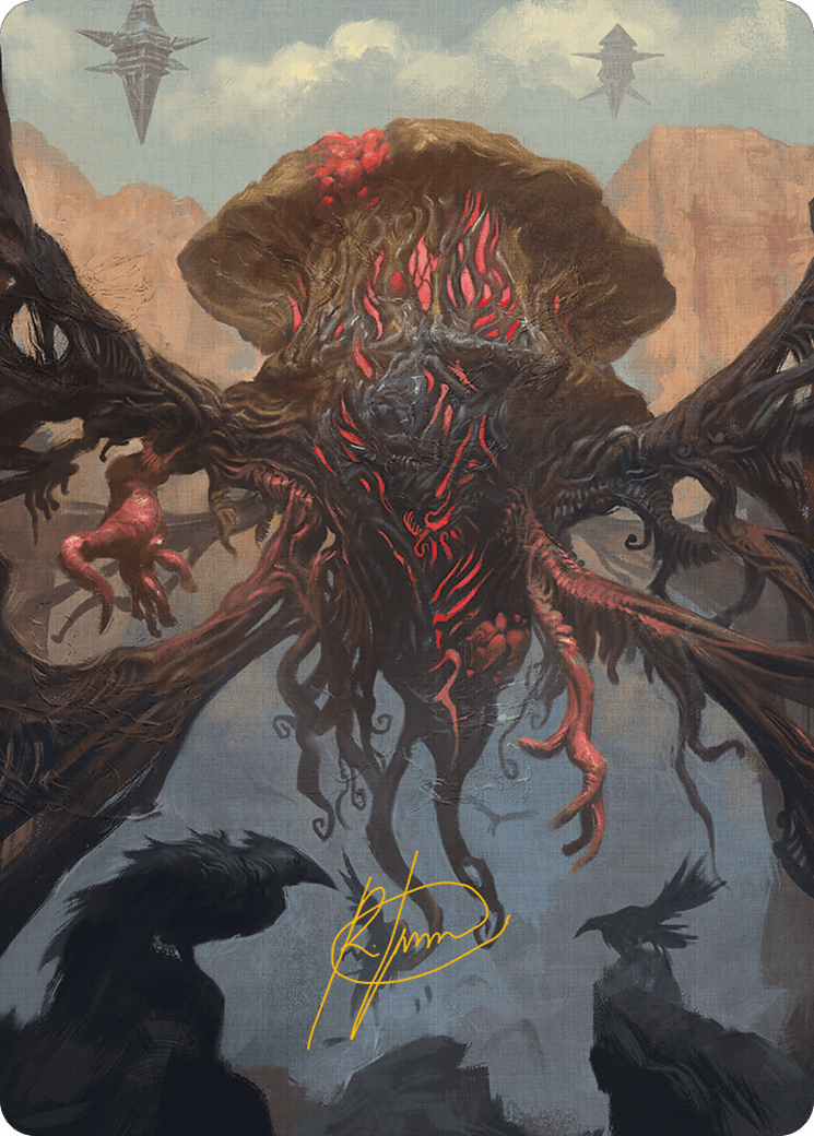 Inversion Behemoth Art Card (Gold-Stamped Signature) [Modern Horizons 3 Art Series] - POKÉ JEUX