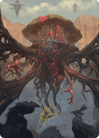 Inversion Behemoth Art Card (Gold-Stamped Signature) [Modern Horizons 3 Art Series] - POKÉ JEUX