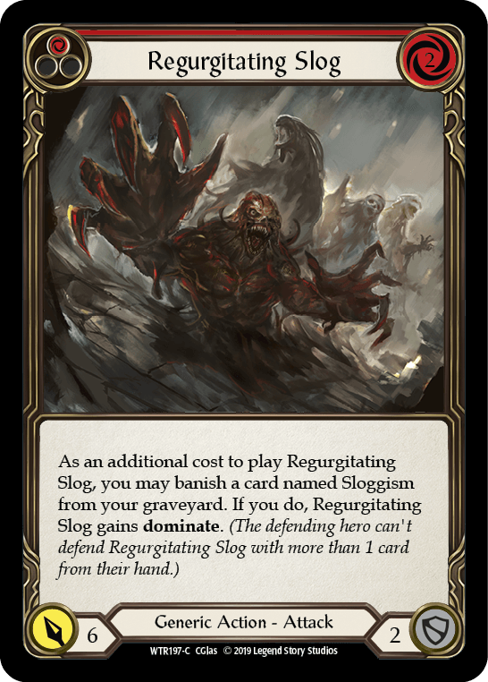 Regurgitating Slog (Red) [WTR197-C] (Welcome to Rathe) Alpha Print Normal - POKÉ JEUX