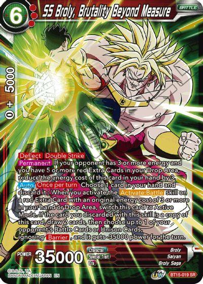 SS Broly, Brutality Beyond Measure (BT15-019) [Saiyan Showdown] - POKÉ JEUX