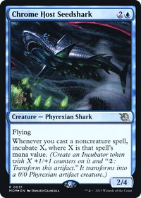 Chrome Host Seedshark [Promotions de l'avant-première de March of the Machine] 
