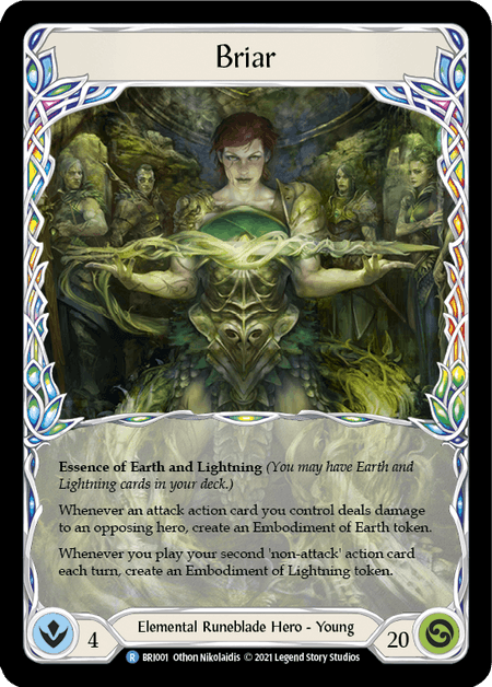 Briar [BRI001] (Tales of Aria Briar Blitz Deck) 1st Edition Rainbow Foil - POKÉ JEUX