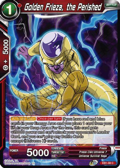 Golden Frieza, the Perished (EB1-08) [Battle Evolution Booster] - POKÉ JEUX