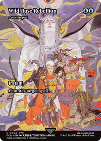 Wild Rose Rebellion - Counterspell (Showcase) (FCA-004) - FINAL FANTASY: Through the Ages Foil