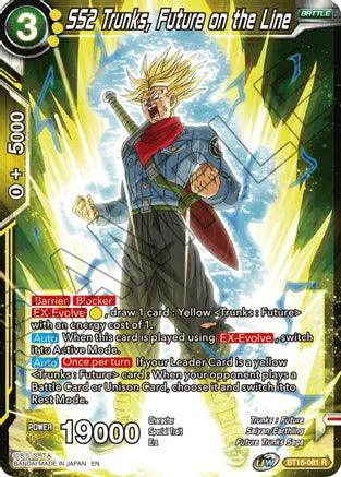 SS2 Trunks, Future on the Line (BT16-081) [Realm of the Gods] - POKÉ JEUX