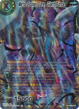 Meta-Cooler Core, Giant Force (DB3-142) [Giant Force] - POKÉ JEUX