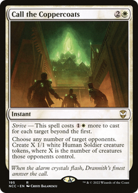 Call the Coppercoats [Streets of New Capenna Commander]