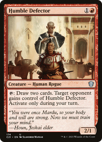 Humble Defector [Commander 2021]