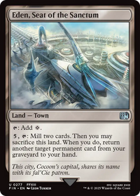 Eden, Seat of the Sanctum (FIN-277) - FINAL FANTASY Foil