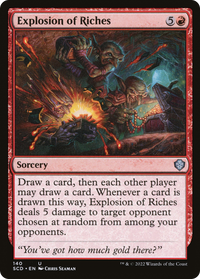 Explosion des richesses [Decks Starter Commander] 