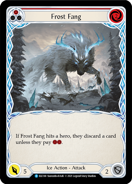 Frost Fang (Red) [ELE148] (Tales of Aria) 1st Edition Normal - POKÉ JEUX