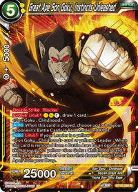 Great Ape Son Goku, Instincts Unleashed (BT18-096) [Dawn of the Z-Legends] - POKÉ JEUX