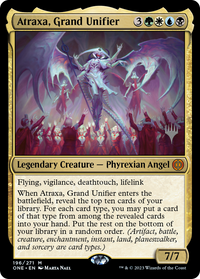 Atraxa, Grand Unificateur (Pack promotionnel) [Phyrexia : All Will Be One Promos] 