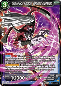 Demon God Shroom, Demonic Invitation (BT18-131) [Dawn of the Z-Legends] - POKÉ JEUX