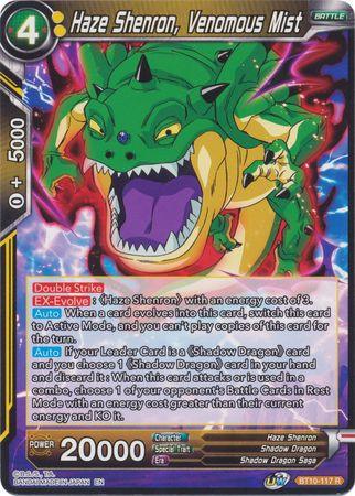 Haze Shenron, Venomous Mist (BT10-117) [Rise of the Unison Warrior] - POKÉ JEUX