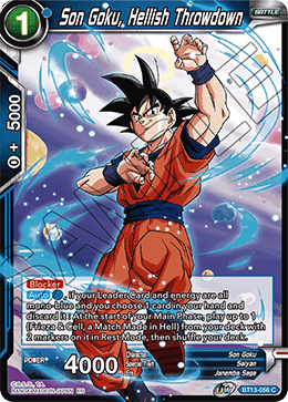 Son Goku, Hellish Throwdown (Common) (BT13-056) [Supreme Rivalry] - POKÉ JEUX