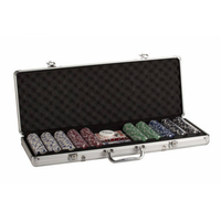 500PC 11.5G DICE POKER SET IN BLACK ALUM CASE (EN) (Special Order)