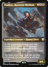Thalisse, Reverent Medium (Etched) [Commander Legends]