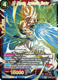 SS Gogeta, Acrobatic Warrior (Gold Stamped) (EX04-01) [Mythic Booster] - POKÉ JEUX