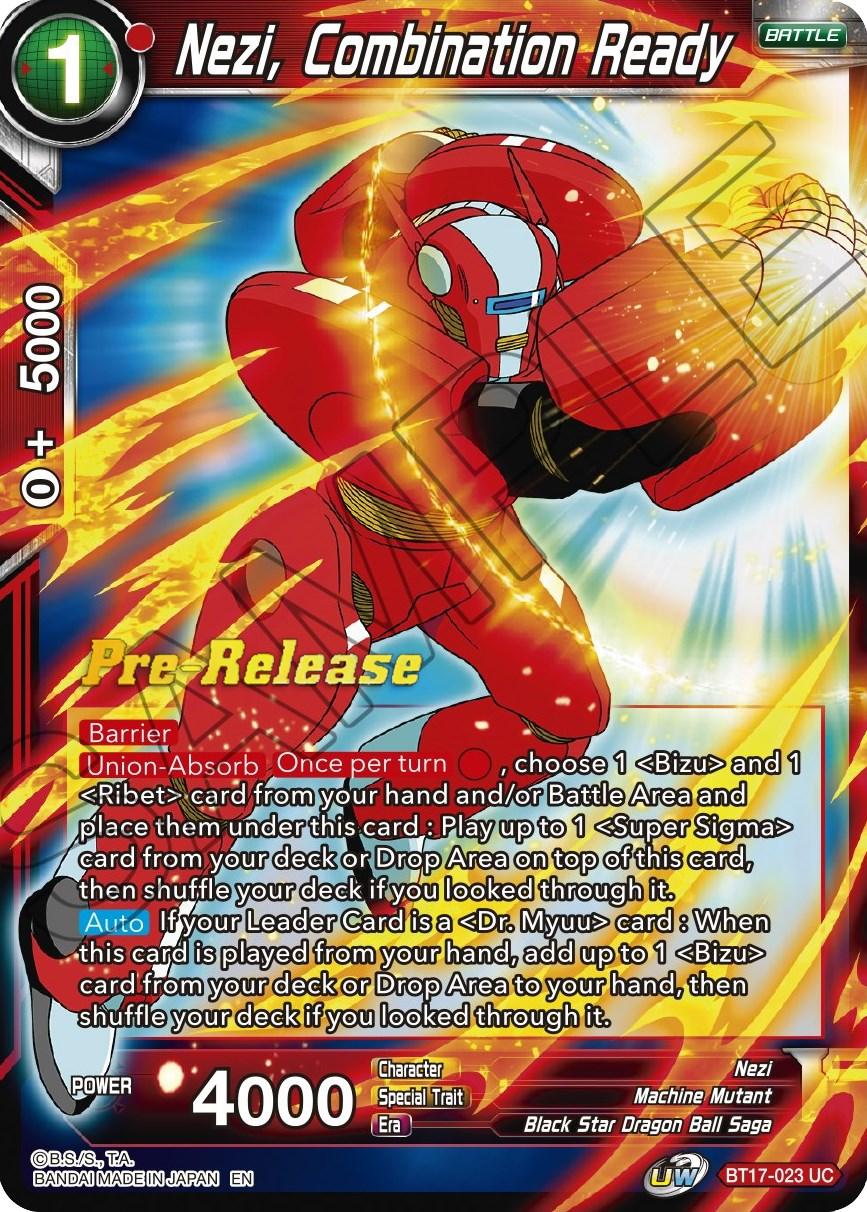 Nezi, Combination Ready (BT17-023) [Ultimate Squad Prerelease Promos] - POKÉ JEUX