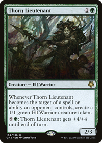 Thorn Lieutenant [Game Night: Free-for-All]