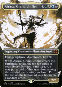 Atraxa, Grand Unifier (Borderless Ichor) [Phyrexia: All Will Be One]