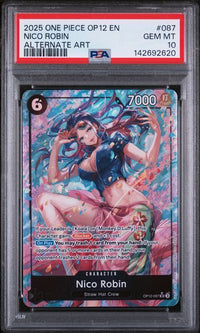 NICO ROBIN #087 PSA 10 Cert #142692620