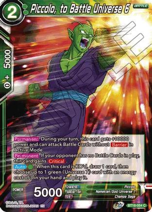 Piccolo, to Battle Universe 6 (BT16-054) [Realm of the Gods] - POKÉ JEUX