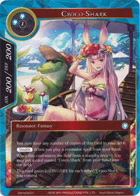 Croco-Requin (Memoria031) [Cartes Memoria Alice Origin] 