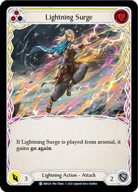 Lightning Surge (Yellow) [BRI029] (Tales of Aria Briar Blitz Deck) 1st Edition Normal - POKÉ JEUX