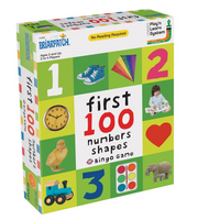 BRIARPATCH - FIRST 100 - NUMBERS & SHAPES - BINGO GAME (EN) (Special Order)