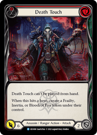 Death Touch (Red) [UZU008] (Outsiders Uzuri Blitz Deck) - POKÉ JEUX