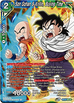 Son Gohan & Krillin, Buying Time (BT14-148) [Cross Spirits] - POKÉ JEUX