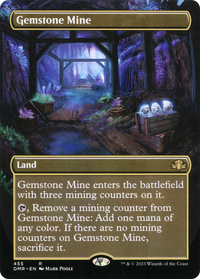 Gemstone Mine (Borderless Alternate Art) [Dominaria Remastered]