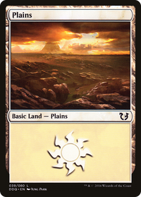 Plains (39) [Duel Decks: Blessed vs. Cursed]