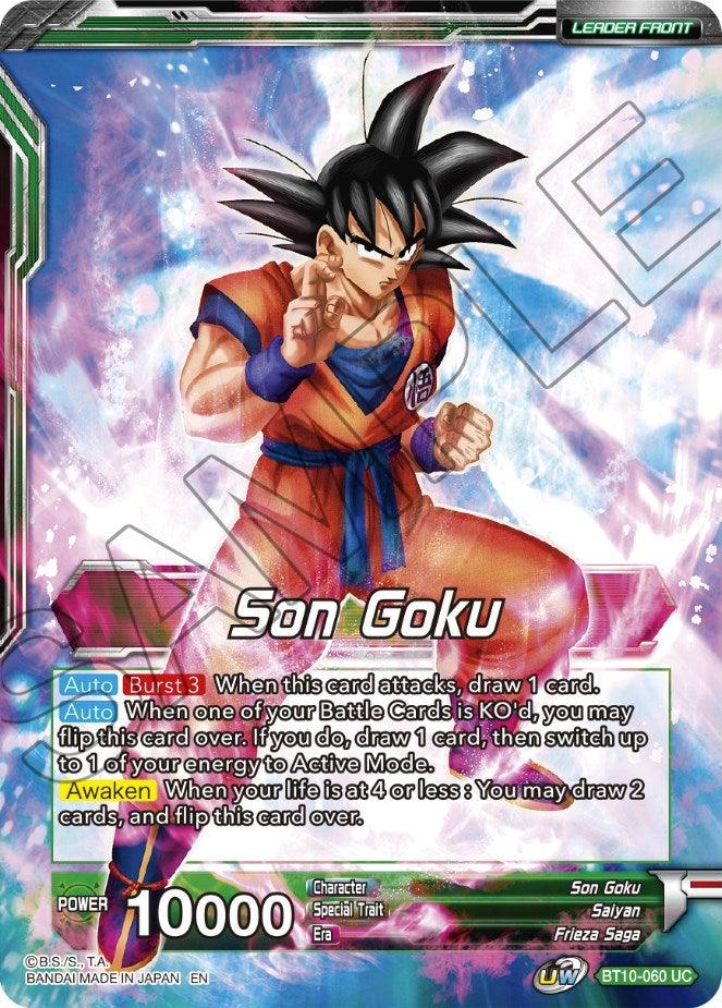 Son Goku // Ferocious Strike SS Son Goku (BT10-060) [Theme Selection: History of Son Goku] - POKÉ JEUX