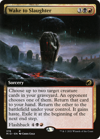 Wake to Slaughter (Extended Art) [Innistrad: Midnight Hunt]
