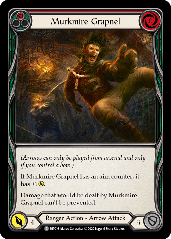 Murkmire Grapnel (Red) [RIP016] (Outsiders Riptide Blitz Deck) - POKÉ JEUX