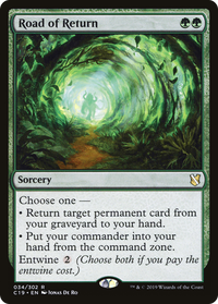 Road of Return [Commander 2019]