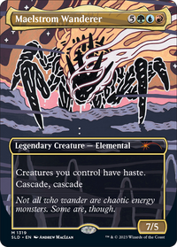 Maelstrom Wanderer (SLD-1319) - Secret Lair Drop (Borderless) Foil
