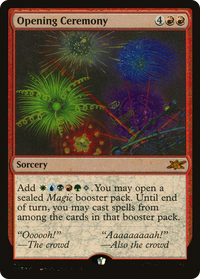 Cérémonie d'ouverture (Galaxy Foil) [Unfinity] 