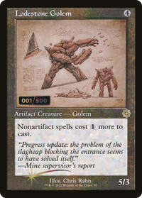Lodestone Golem (Schéma rétro) (sérialisé) [Artefacts rétro de la guerre des frères] 