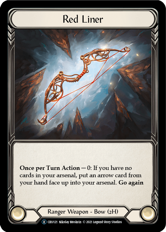 Red Liner [U-CRU121] (Crucible of War Unlimited) Unlimited Rainbow Foil - POKÉ JEUX